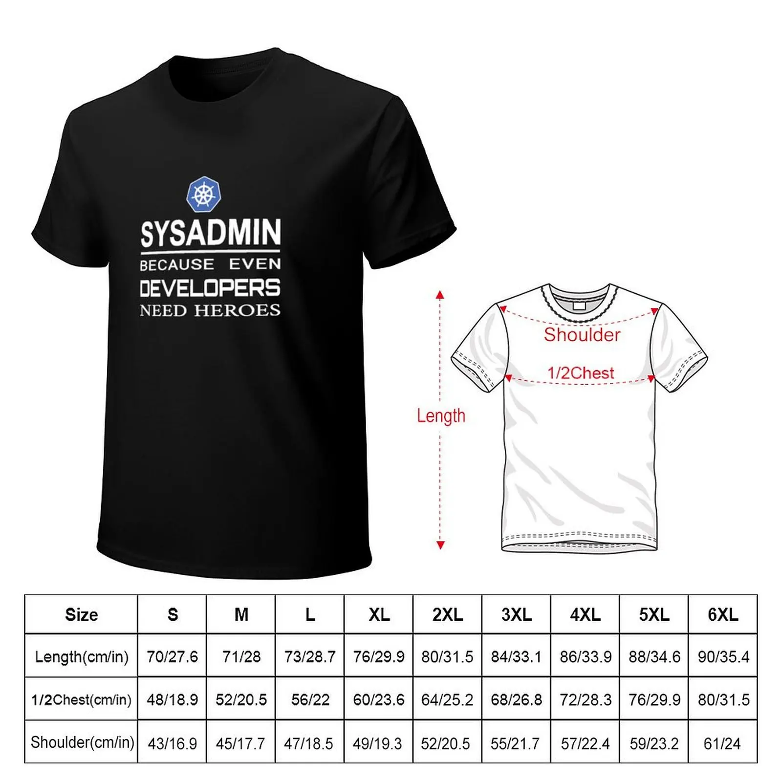 Devops sysadmin T-Shirt Casual All Match Short Sleeve T-Shirt