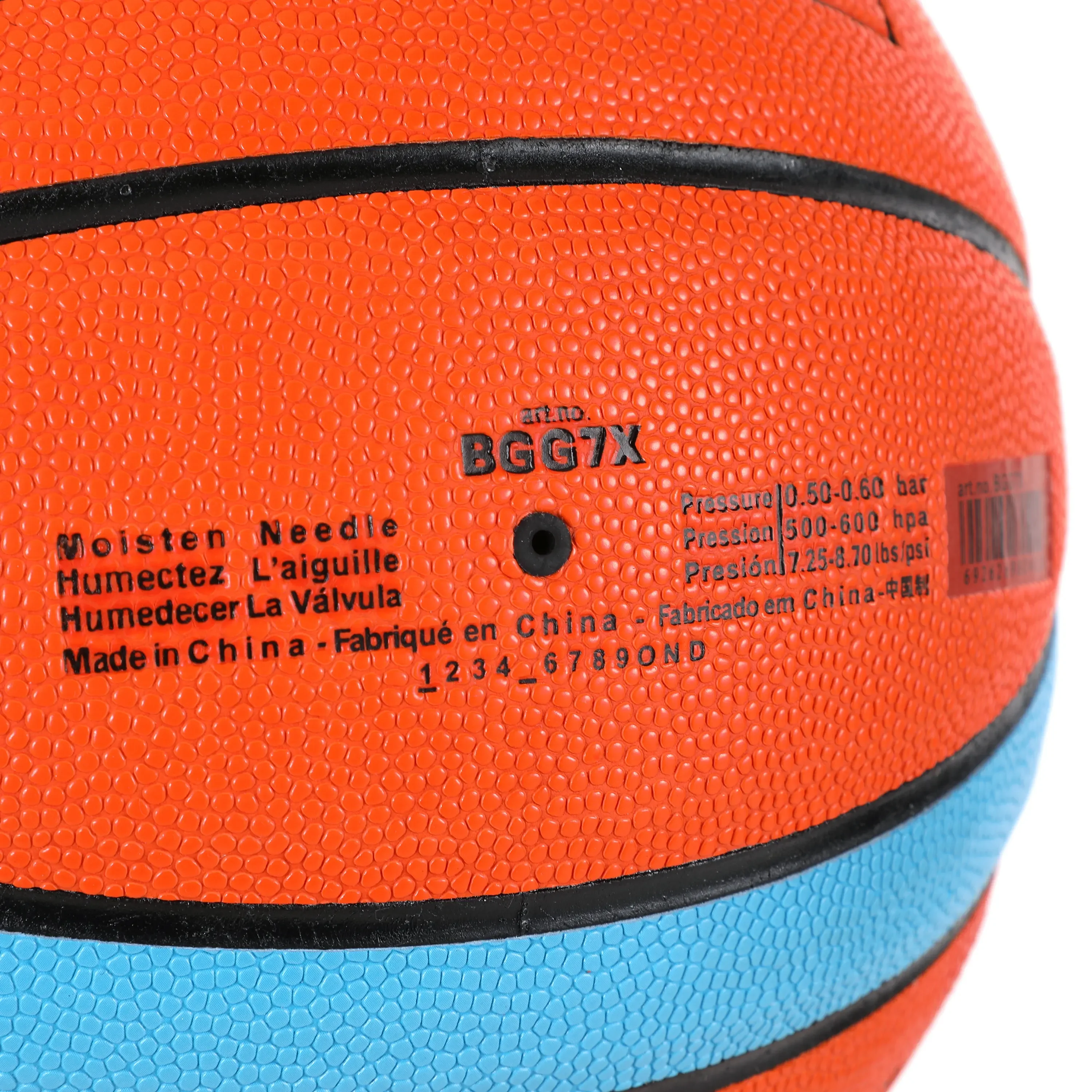 Pallone da basket fuso GG7X GG7X taglia ufficiale 7/6/5 in pelle PU per allenamento Indoor all\'aperto uomo donna adolescente Baloncesto