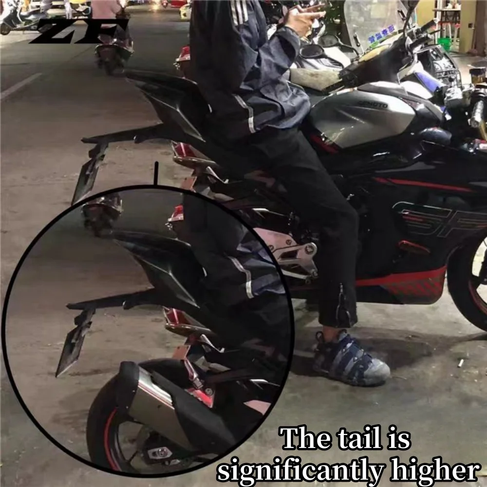 CFMOTO 450SR 오토바이 적합 시트 높이 3-4cm 낮춤/높임, 후면 완충기 직접 설치