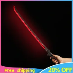 80cm Cyberpunk 2077 Game Figure Peripheral Thermal Warrior Blade Weapon Model Swords Butterfly Knife Katana Melee Toys Gift Kid