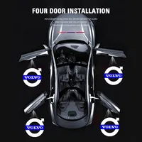 2Pcs Led Car Door HD Light Laser Projector Welcome Lamps For Volvo XC90 V90 V60 XC60 V40 S80 S60 S90 C40 XC40 V70 XC70 C30 C70