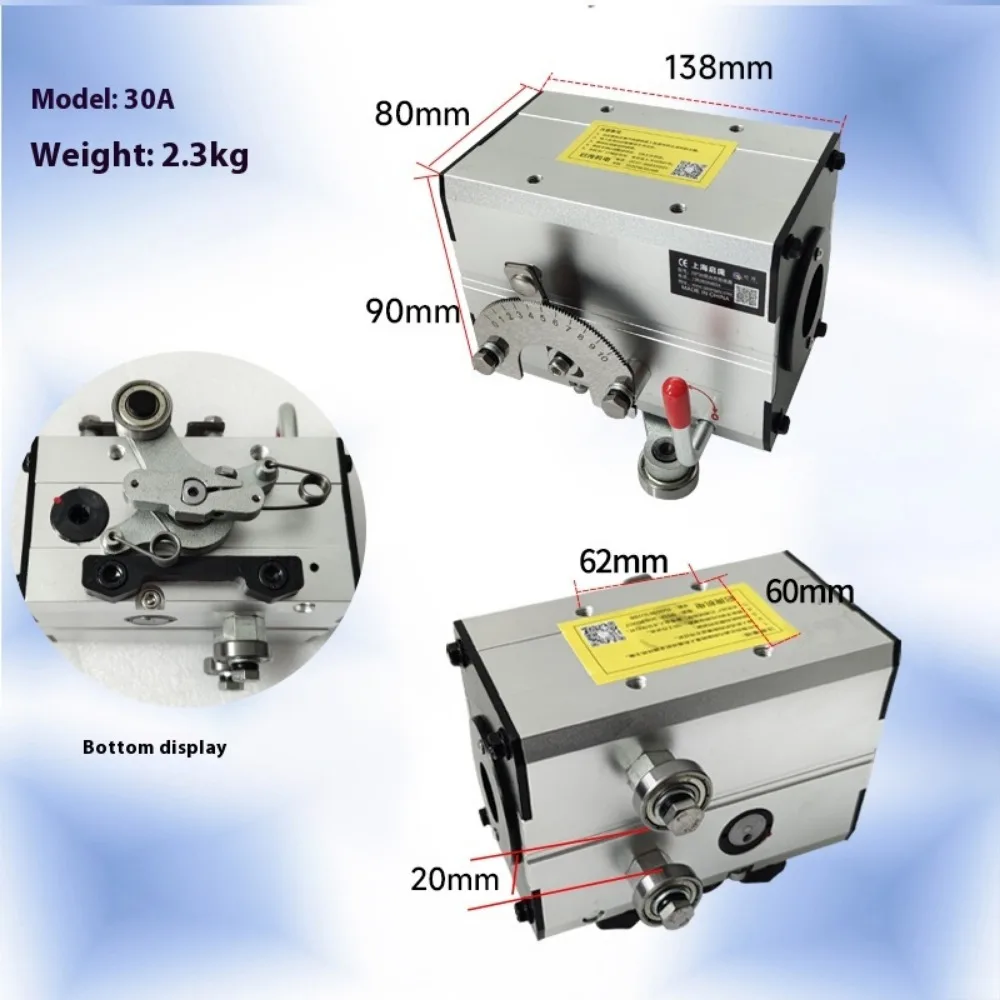 

Suitable for GP20/ GP30 Rolling Ring Drive with Steel Wire Guide Wheel Traverse Unit Winding Machine Sorter