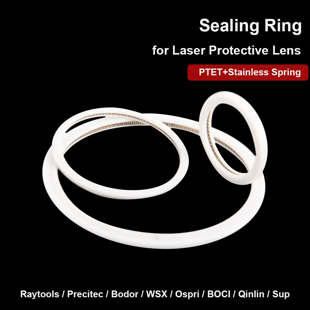Dichtungsring für 37x7 27.9x4.1 30x5 24.9x1.5 Laserschutzlinse Federdichtung Raytools Precitec Bodor WSX Laserschneiden Schweißen – Detail 6