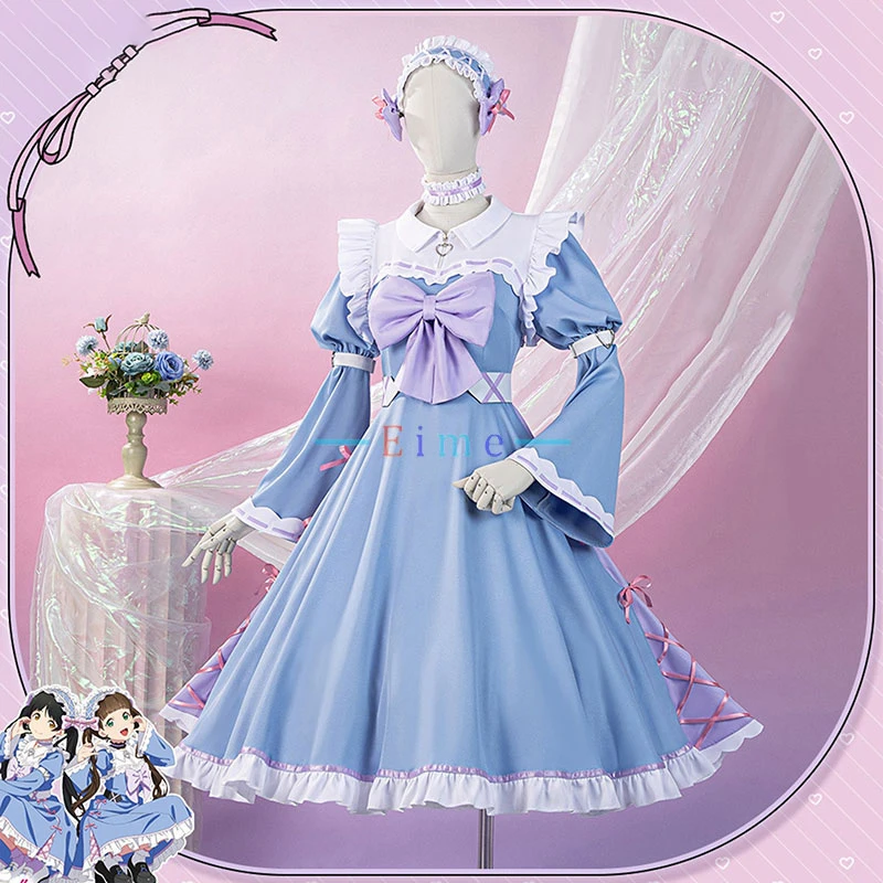 

Lovelive Liella Sakurakoji Kinako Hazuki Ren Косплей Костюм Женское Милое праздничное платье Аниме Одежда Хэллоуин Униформа на заказ