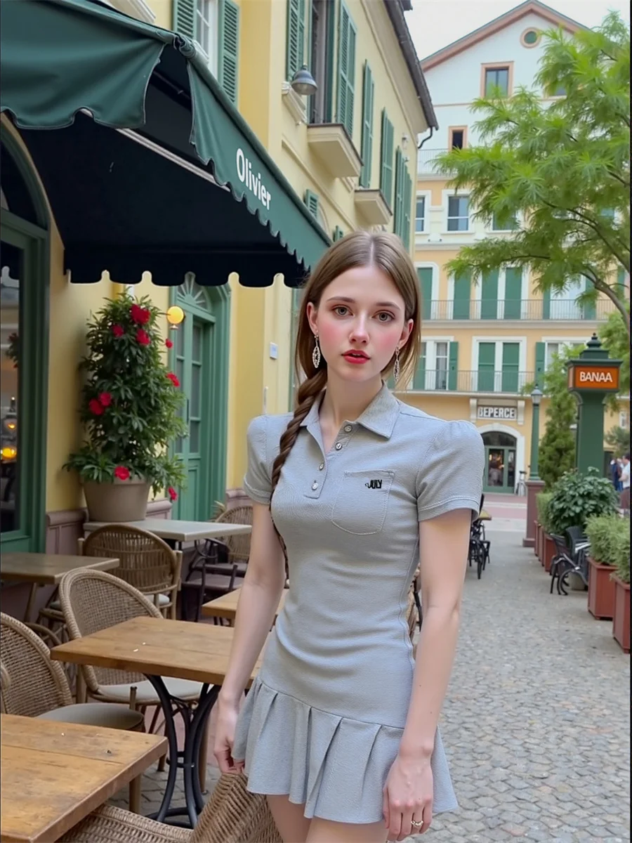 فساتين يوم نسائية غير رسمية بلون سادة ثنيات صيفية برقبة على شكل حرف V بدون ظهر وفتحة جانبية للحفلات المسائية والنوادي الليلية مثيرة