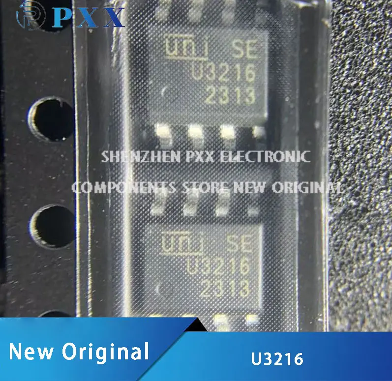 5Pcs U3216 High Current IO+/- 2.0/2.5A Half-Bridge Driver SOP-8 New Original