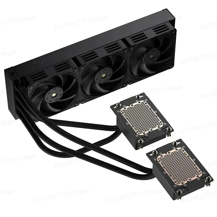 360mm 4U Dual Water‑Cooled CPU Heatsink for Server Workstation SP3 SP5 SP6 LGA4189 LGA4677