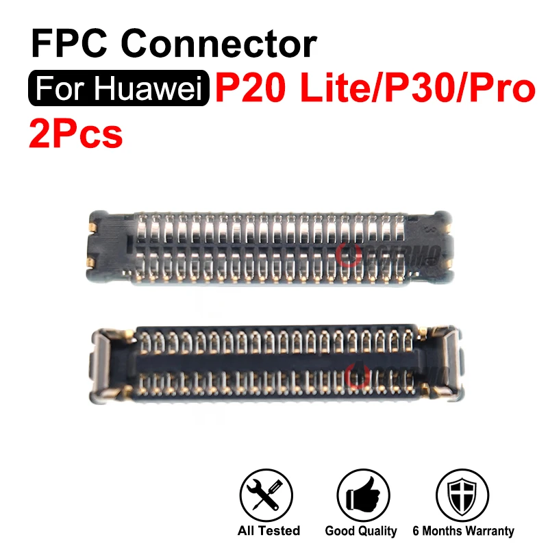 40 Pins LCD Connector Main Board Connector MotherBoard Flex Connector For Huawei P20 Lite P30 Pro Repair Parts