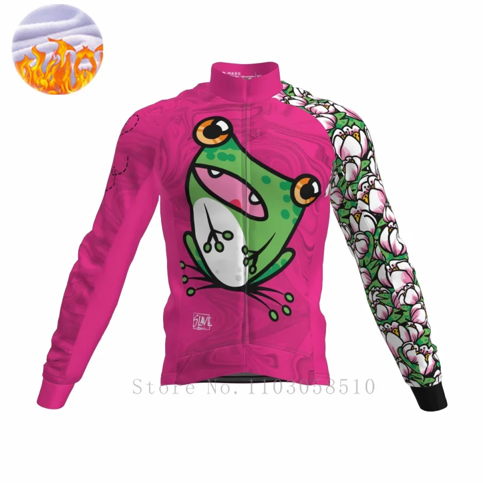 AliExpress NONE Slopline Fleece Cycling Jersey Long Sleeves MenWomen MTB Jersey Bicycle Shirt Team Bike Wear Autumn Winter Premium Cycle Clothes