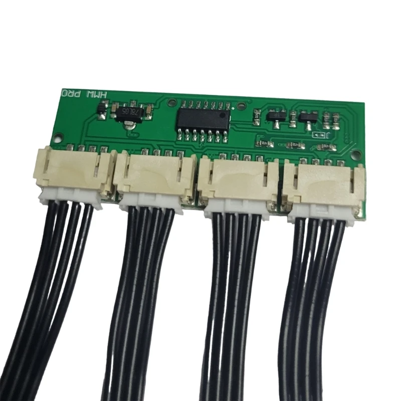 Emulador ventilador avançado controlador velocidade ventilador resfriamento 4 1 4 pinos para computadores