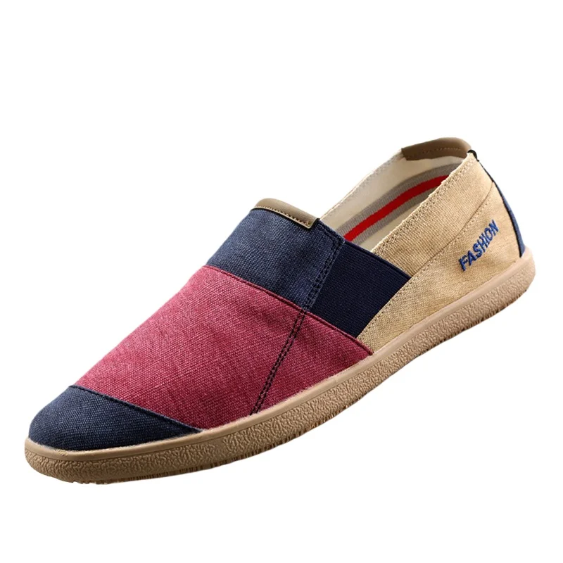 

Men Causal Shoes Trend Slip on Loafers Men Flat Canvas Man Shoes Summer Espadrilles Men Casual Shoes Men's Sneakers Zapatillas
