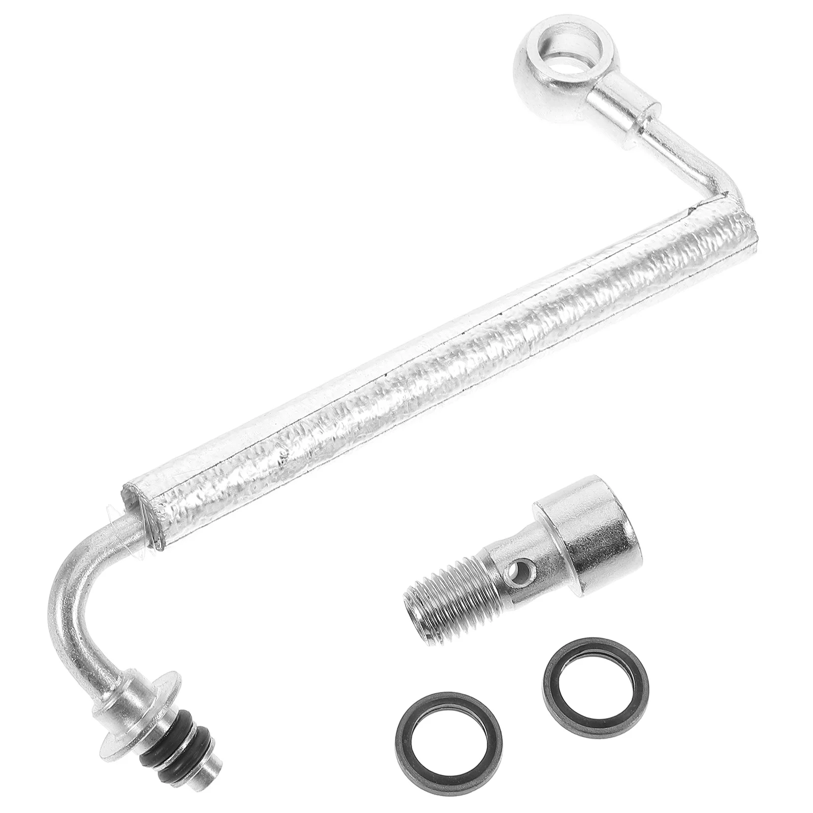 1Set Turbocharger Oil for 1.4t Engine Replacement Performance Boost Carbon Steel Turbo Oil Feed Tube