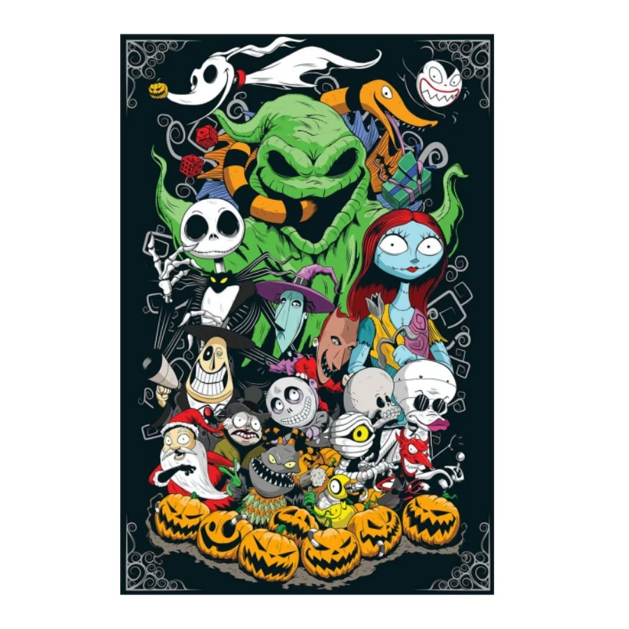 Disney Jigsaw Puzzles The Nightmare Before Christmas Cardboard/wooden Puzzles for Adults Kids Gifts Toys Family Games