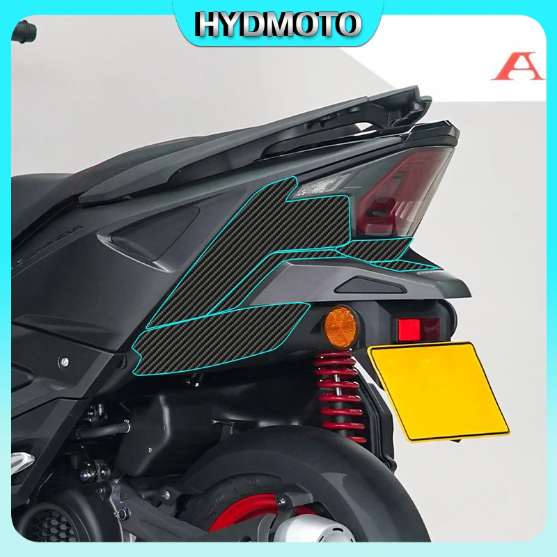 Untuk Honda NS125RX 2024 stiker 6D serat karbon Semua stiker bodi mobil film pelindung Aksesori antigores moto modifikasi