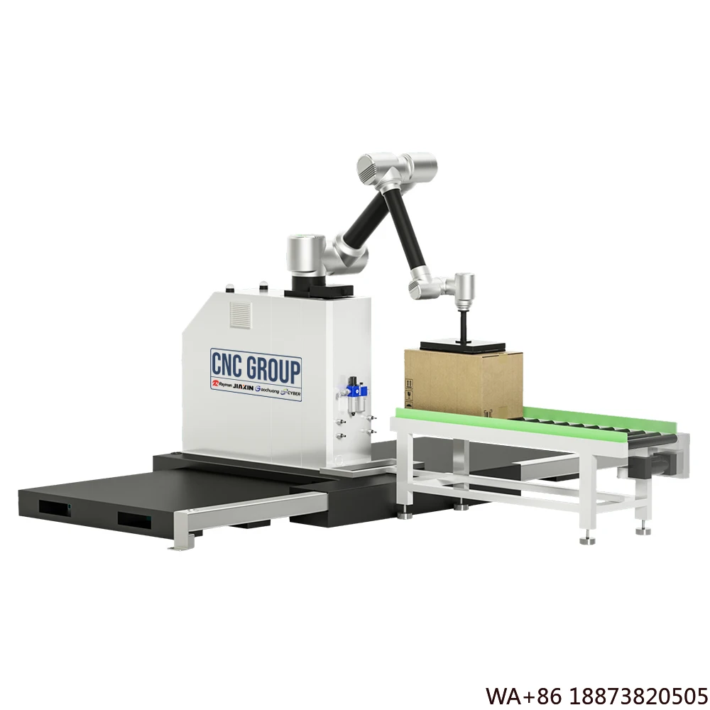 روبوت صناعي ذراع آلي منصة نقالة صندوق كرتوني آلي روبوت صناعي أوتوماتيكي