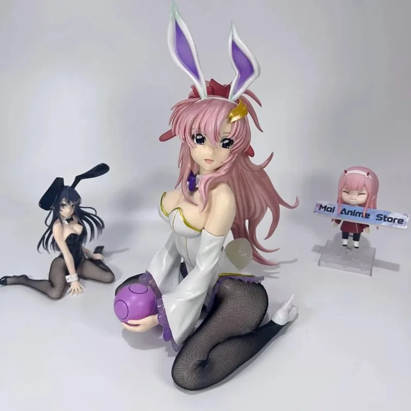 1/4 Sexy Bunny Girl Anime Figure Sexy Bunny Jibril Action Figures Lacus Clyne Figurines Collection PVC Model Decoration Toy Gift