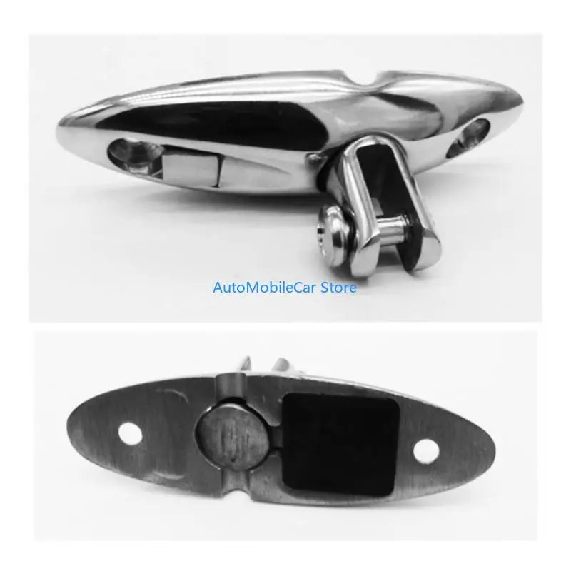 

G8TE Нержавеющая сталь лодки Bimini Top Fitting Deck Hinge Marine Lods Bimini Hardware