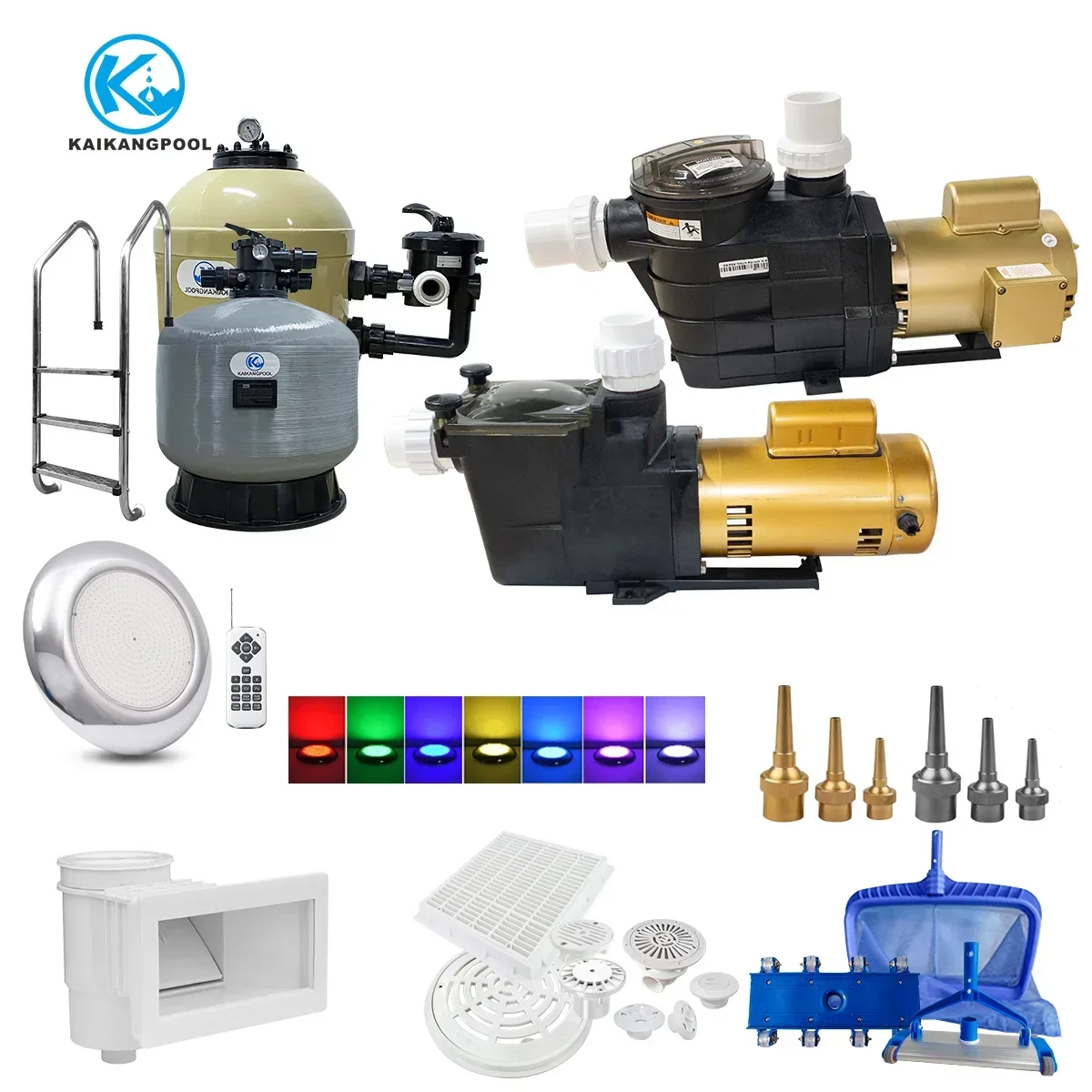 

Электрический насос для бассейна высокого давления с регулируемой скоростью и электродвигателем мощностью 2 л.с. Циркуляционный водяной насос для бассейна