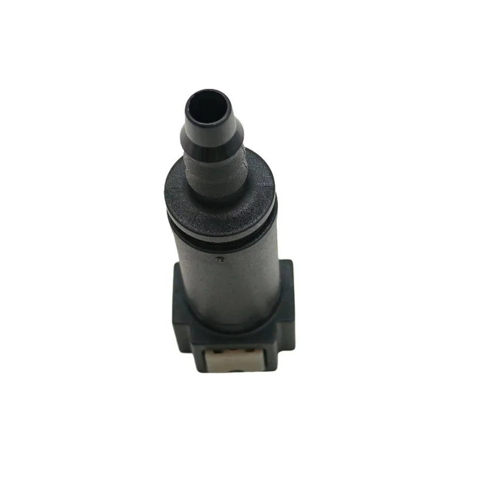 Automotive Quick Connect Fuel Fitting 7.89-ID6 Supporting 180 Degree Hose Routing and Shut-Off Function for 8mm Hose