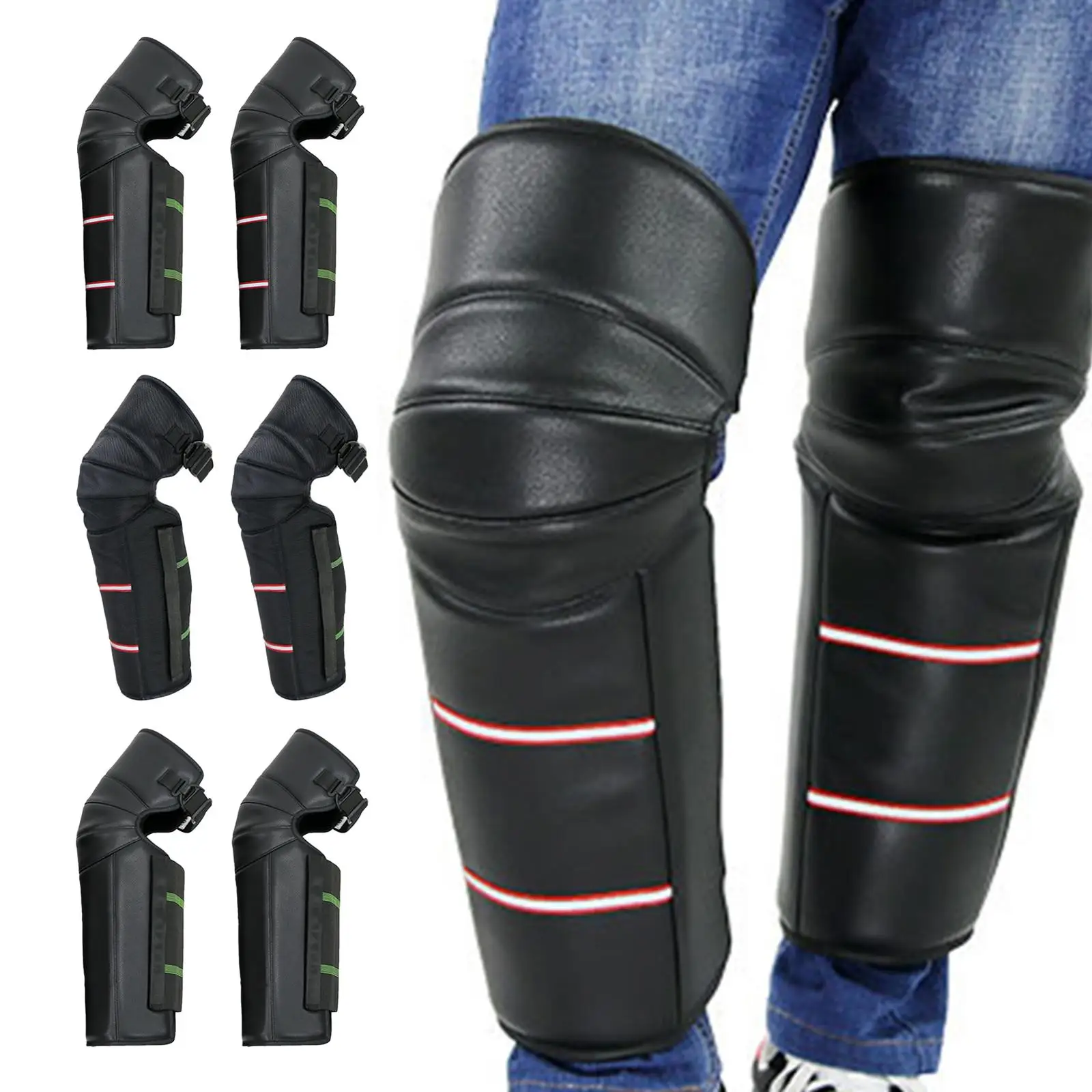 

Motorcycle Knee Pads Motorcycle Windproof Leg Gaiter Knee Mat for Fishing Riding