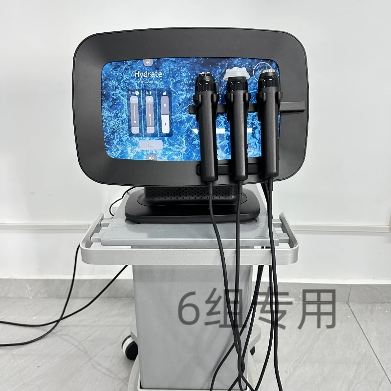 3 em 1 portátil terapia de oxigênio clareamento facial espuma de CO2 cuidados faciais regeneração da pele oxigênio máquina facial