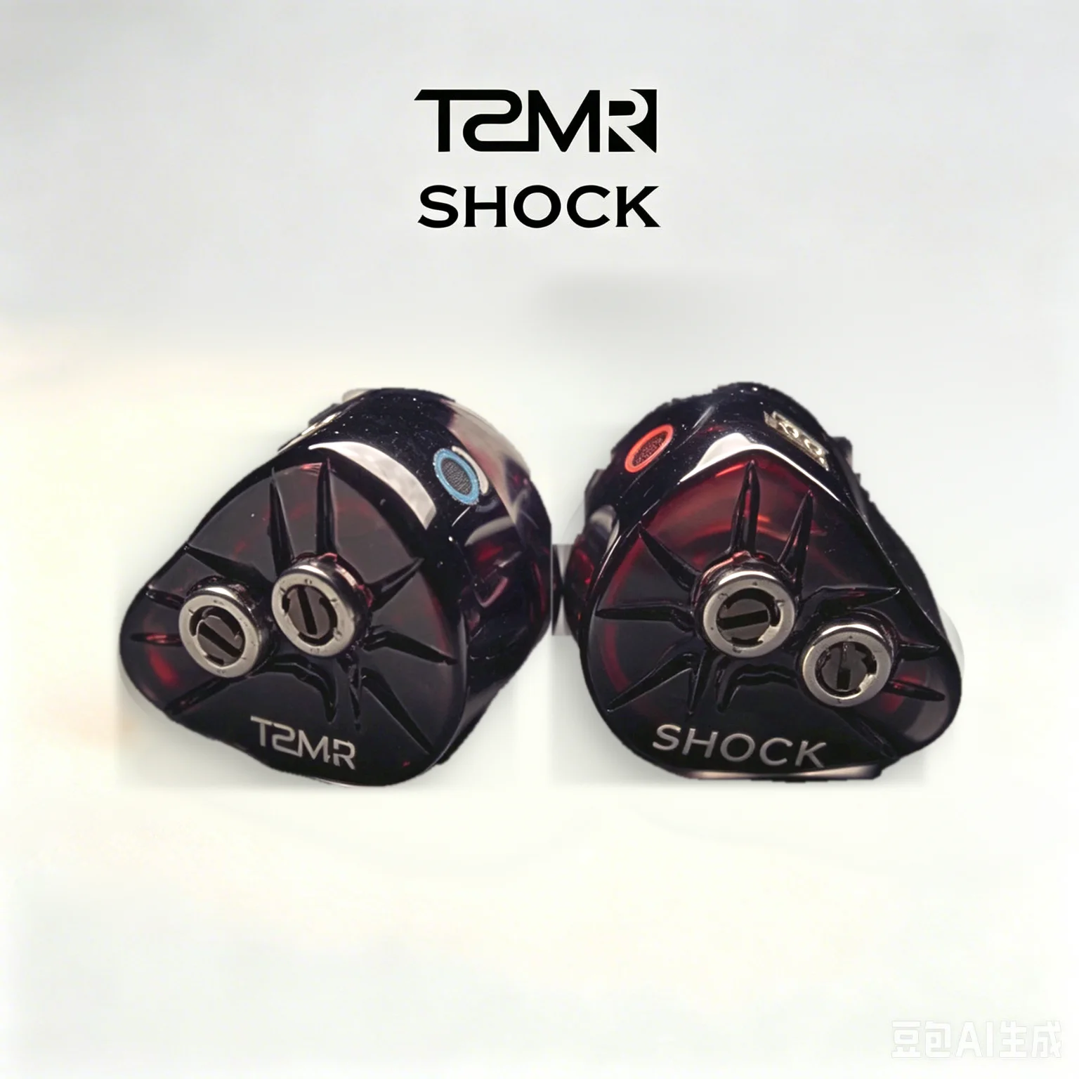 TANSIO MIRAI TSMR SHOCK 8-Driver Hybrid IEM 2DD+4BA+2BCD Tribrid HiFi Audiophile In-Ear Monitors Earphones with 2 Tuning Knobs