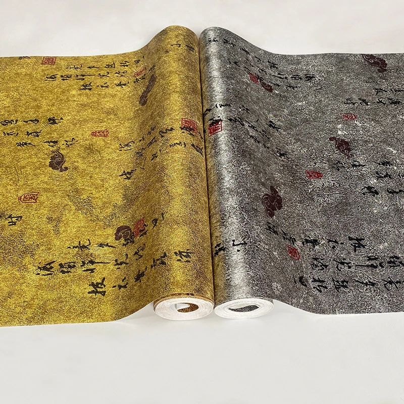 

Обои в китайском стиле для домашнего декора: для чайной церемонии, каллиграфии, чайной комнаты, гостиной, чайного магазина (не самоклеящиеся)