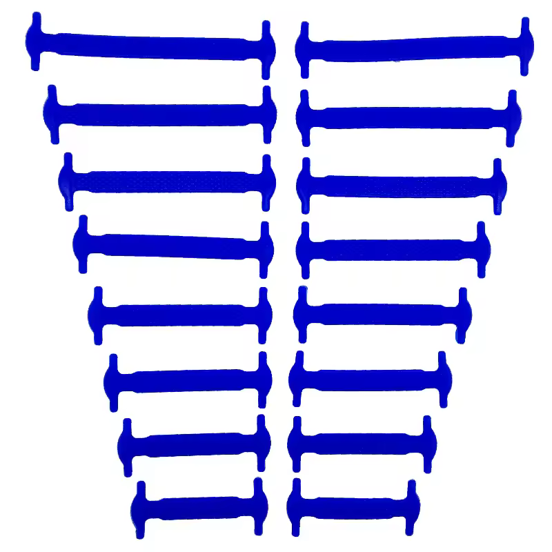 16pcs/lot Silicone Shoelaces No Tie Shoelaces 12 colors Elastic Lace Shoelace Creative Lazy Silicone Laces Rubber Lace - Image 9