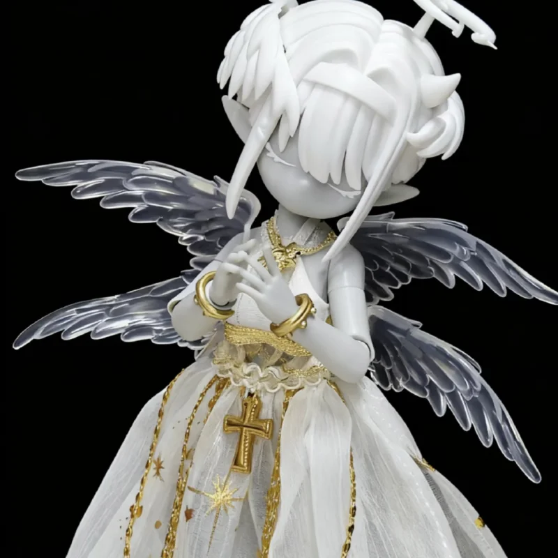 Genuine  Devil's Horns In Stock 1/8 BJD Blind Box Gift Decoration Collectible Cute Articulated Unpainted Head Accessories view 3