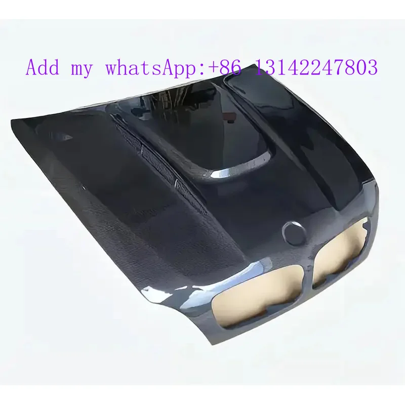 

For Old -X6 Carbon Fiber Cover E71 Modified Opening Hood Head Cover Front Cover Surrounded by Spot