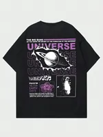 The Secret Of The Big Bang In The Universe women T Shirts Summer T-Shirts Breathable Loose Clothes Hip Hop Street Tees