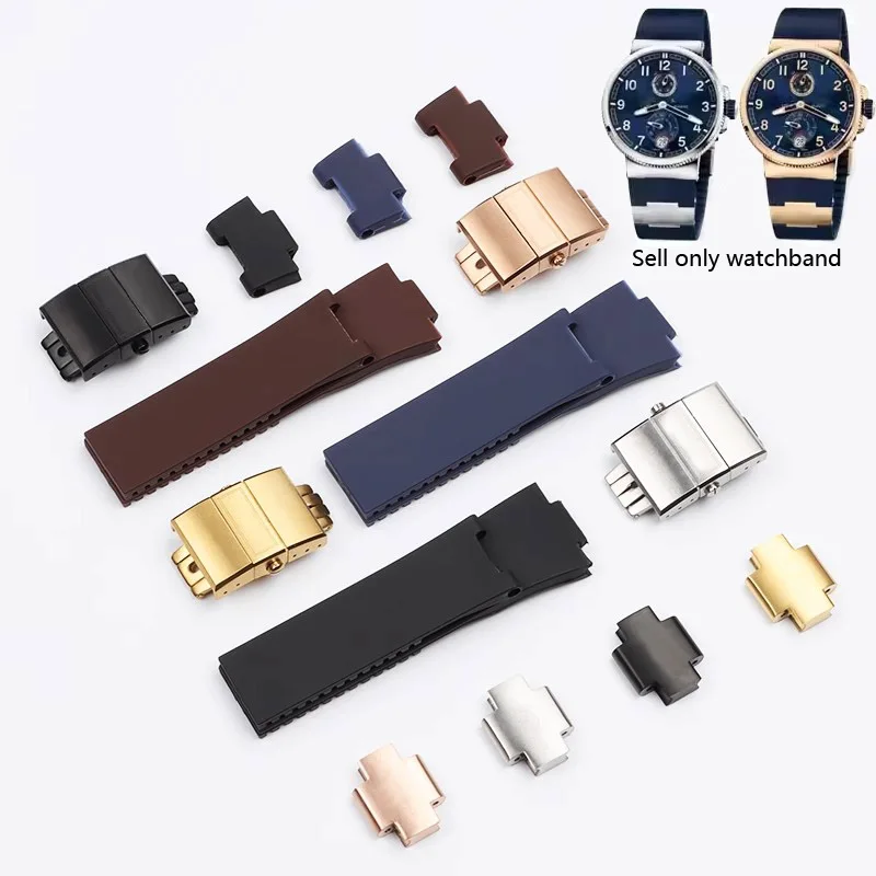 pulseira-de-relogio-de-borracha-de-silicone-para-atenas-observacao-navegacao-1183-masculino-feminino-a-prova-dwaterproof-agua-para-ulysse-nardin-pulseira-de-relogio-25mm