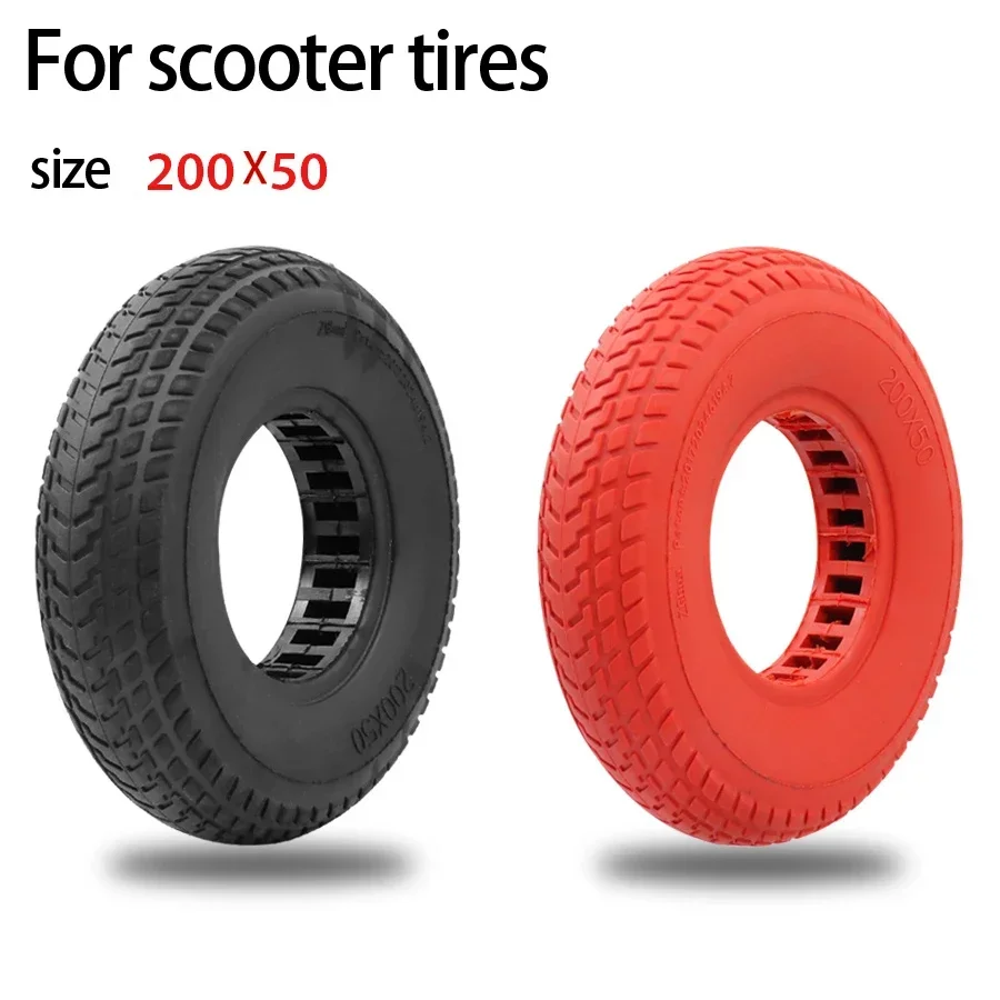 200x50 Solid Tubeless Tire  Explosion-proof Tubeless Wheel 8 Inch Electric Scooter for KUGOO S1 S3 for Speedway Mini 4 Pro Parts