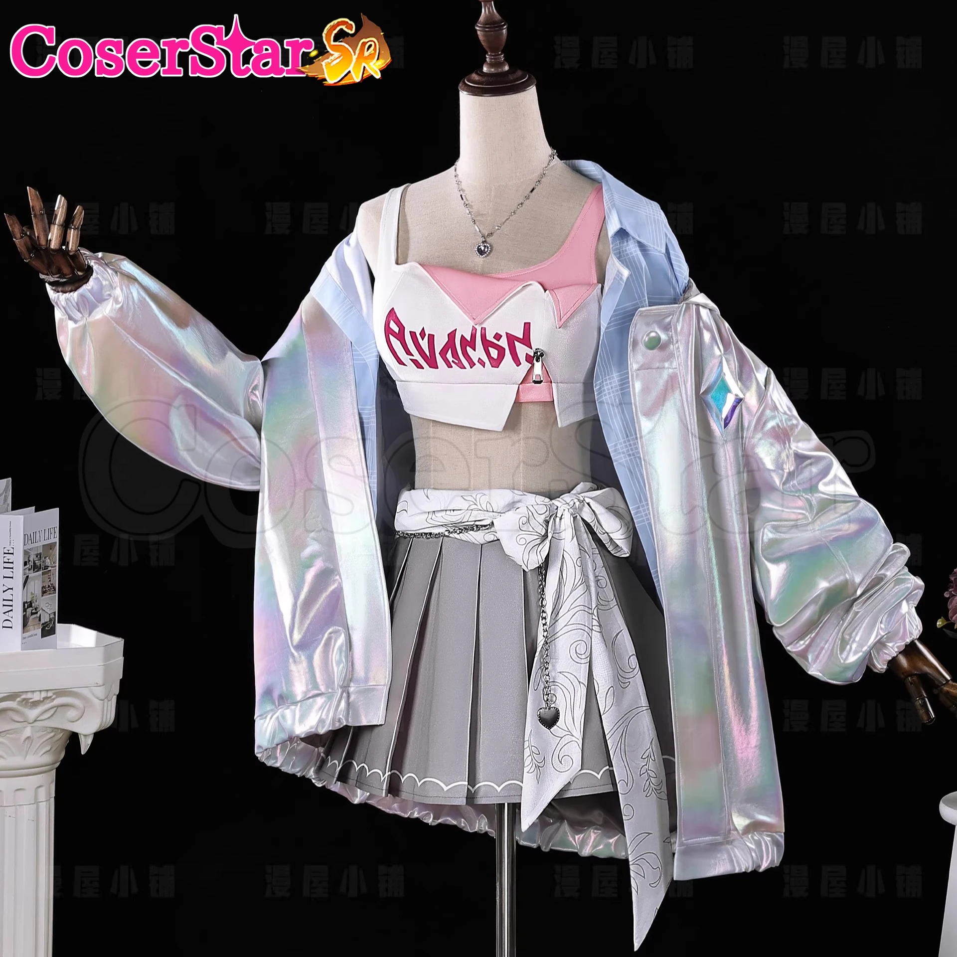 

CoserStar-SR Game Honkai Star Rail Honkai Impact 3rd Cyrene Cosplay Costume Outfit Dress Carnival Comic Anime Role Play Uniform