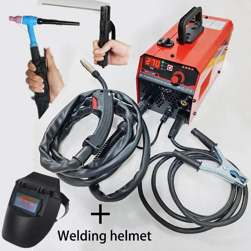 【Industrial】3 In 1 220V Semi-Automatic Welding Machine IGBT Inverter  Welder Gasless Non-Gas TIG ARC/MMA/MAG
