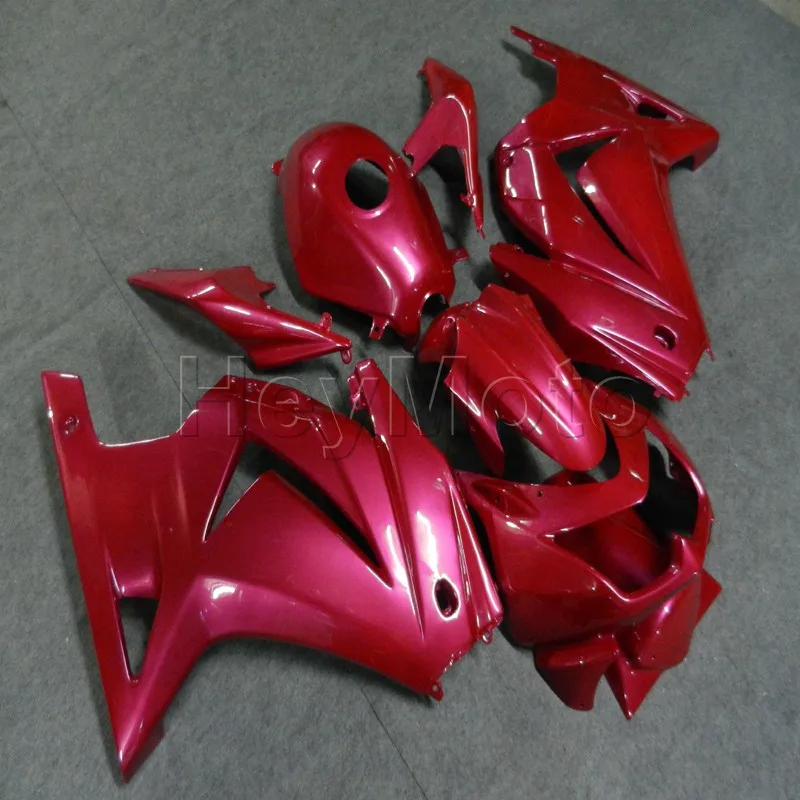 

injection Fairings kit for ZX250R EX250 2008 2009 2010 2011 pink EX 250 08 09 10 11 12 ABS Plastic Bodywork Set