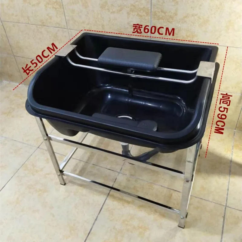 Beauty salon shampoo basin Beauty bed Shampoo basin bed basin Hair cutting accessories Barber shop