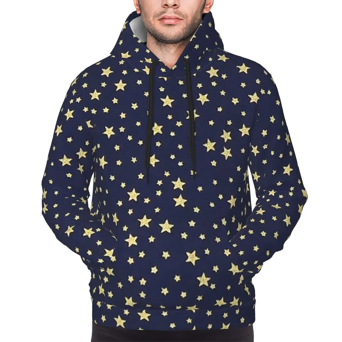 

Темно-синяя толстовка с принтом неба и звезд, пуловер в стиле хип-хоп, осень-зима, мужские и женские толстовки, топы с длинными рукавами