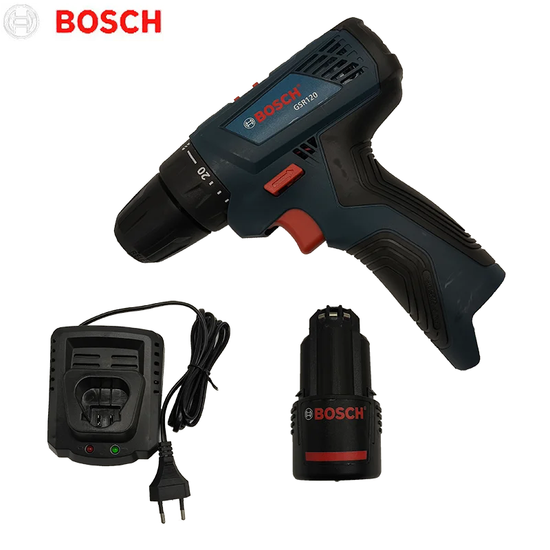 Bosch Professional Electric Drill GSR120 12V Cordless Electric Hand Drill Multi-Functio Home Screwdriver Power Tools