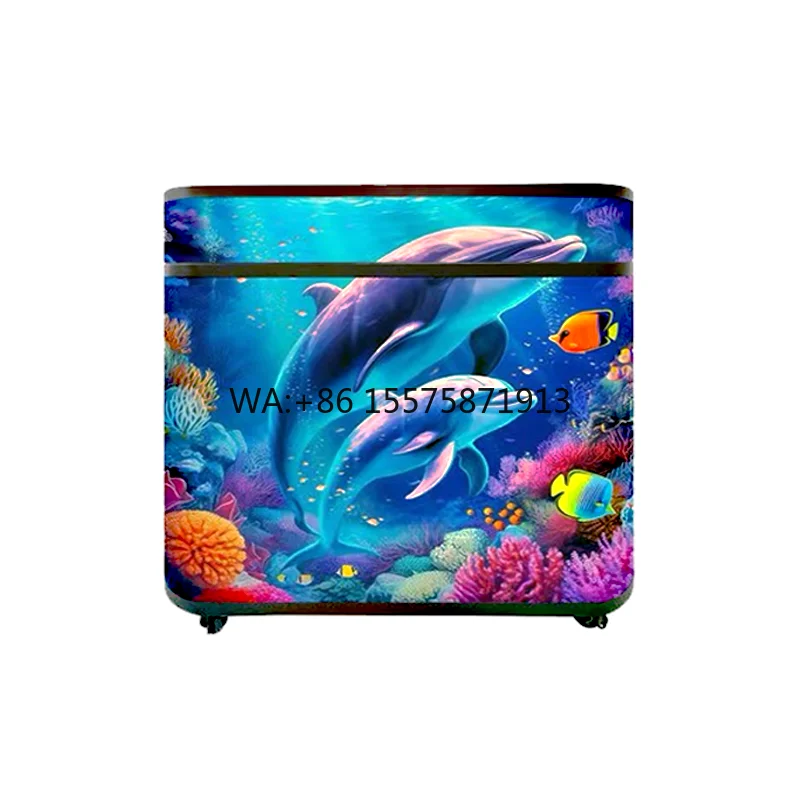 

3840Hz Outdoor DJ Booth Table Led Display Video Screen P3.91 P4.81 Curved Aluminum Dj Booth for DJ and Ehxibition Festivals