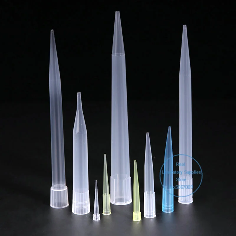 Lab 10ul 200ul 1000ul 5ml 10ml  Disposable PP Plastic Pipette Tips For Microbiological Test Pipettor Tips