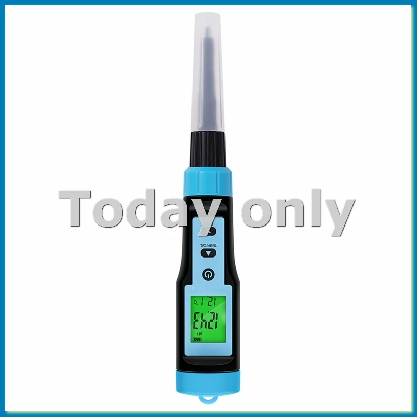 

Измеритель pH для пищевых продуктов 0.00-14.00PH, высокоточный термопрочный pH-тестер, анализатор кислотности для мяса, консервов, сыра, теста, воды A-A33R