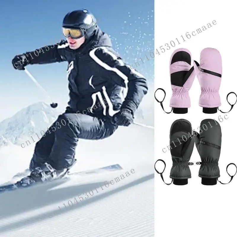 

New Ski Gloves Waterproof Winter Gloves Single Ski