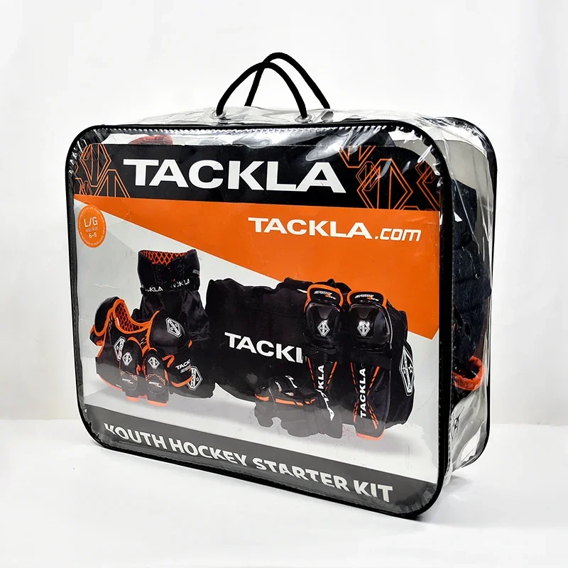 2025 TACKLA Marca Equipo de protección de hockey Juego completo Equipo de hockey Conjuntos de equipos de protección para niños jóvenes