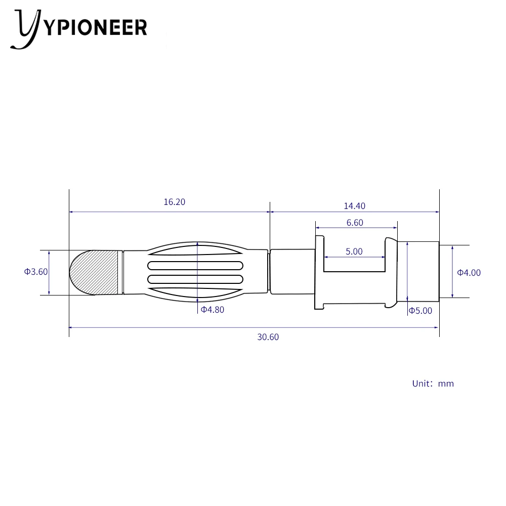 YPioneer-مقابس موز معزولة P3013 ، موصلات لحام DIY ، محولات اختبار كهربائي ، 4 مللي متر