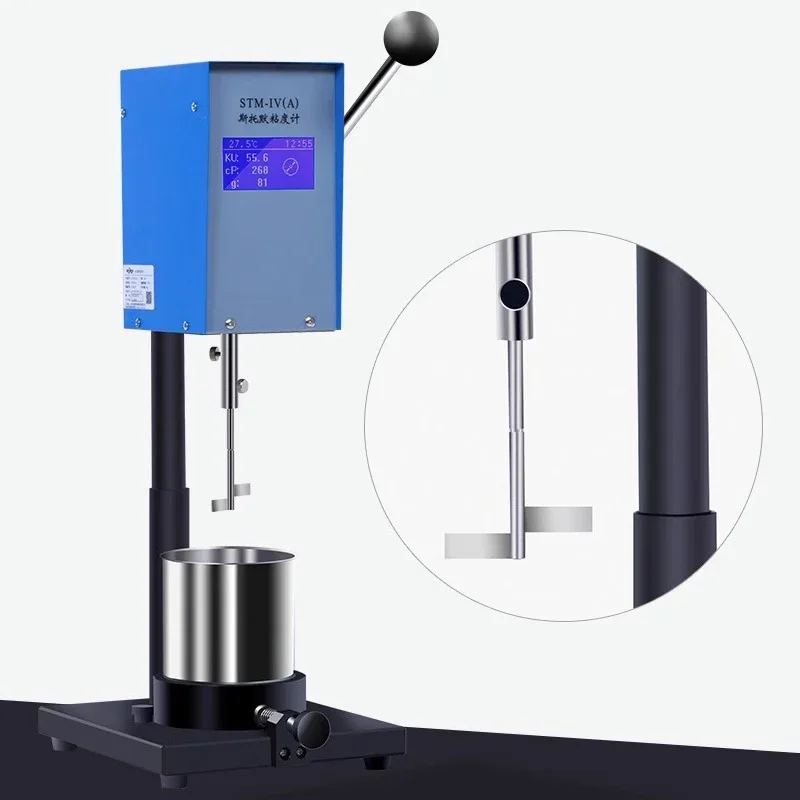 Stormer Viscometer LC-STM-IV(A)/(B) Paint Coating Latex Paint Viscosity Tester KU Viscosity Instrument