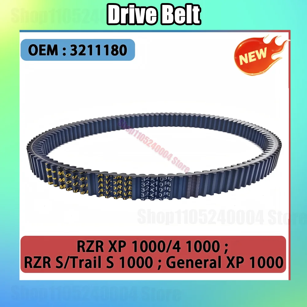 1086x32 Kevlar Replacement UTV Drive Belt 3211180 For Polaris RZR XP 4 S 1000 General 999cc 2015 2016 2017 2018 2019 2020 2021