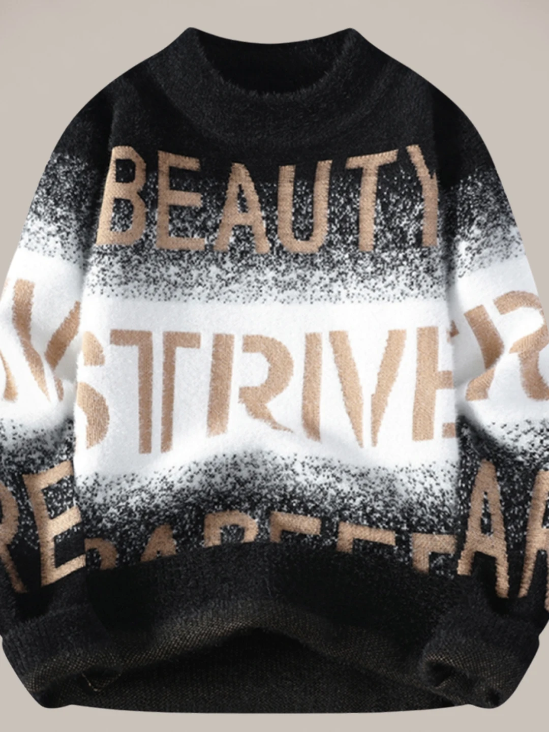 

Мужской утепленный шерстяной свитер с высоким воротником для осени и зимы, теплый базовый слой, вязаная одежда, мягкий повседневный стиль, студенческая мода