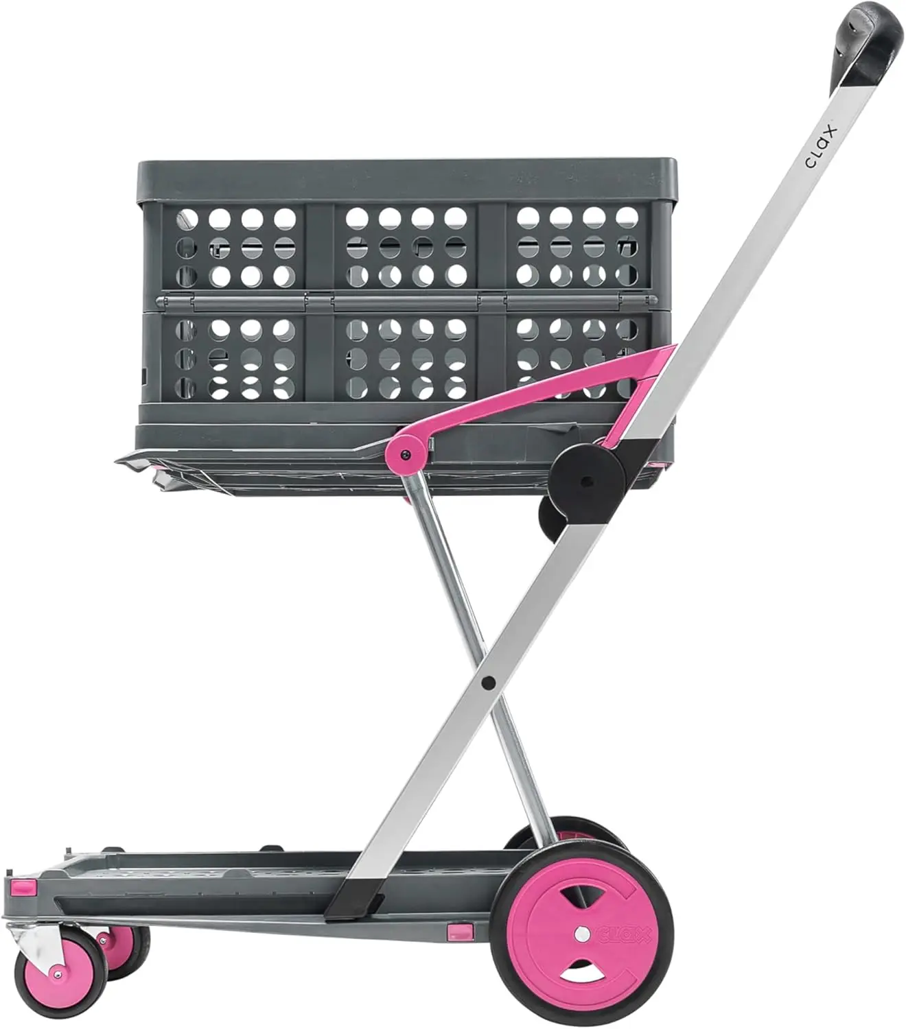 The Original | Made in Germany | Multi use Functional Collapsible Carts | Mobile Folding Trolley | Shopping Cart with