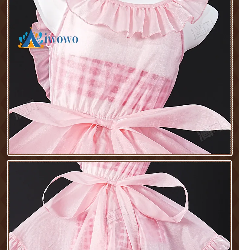 Costume de cosplay Arknights Eyjafjalla Coral Coast Summer Bloom, maillot de bain mignon, personnage de jeu d'anime, costume C pour femmes, fête Lolita